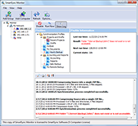 SmartSync Monitor Window